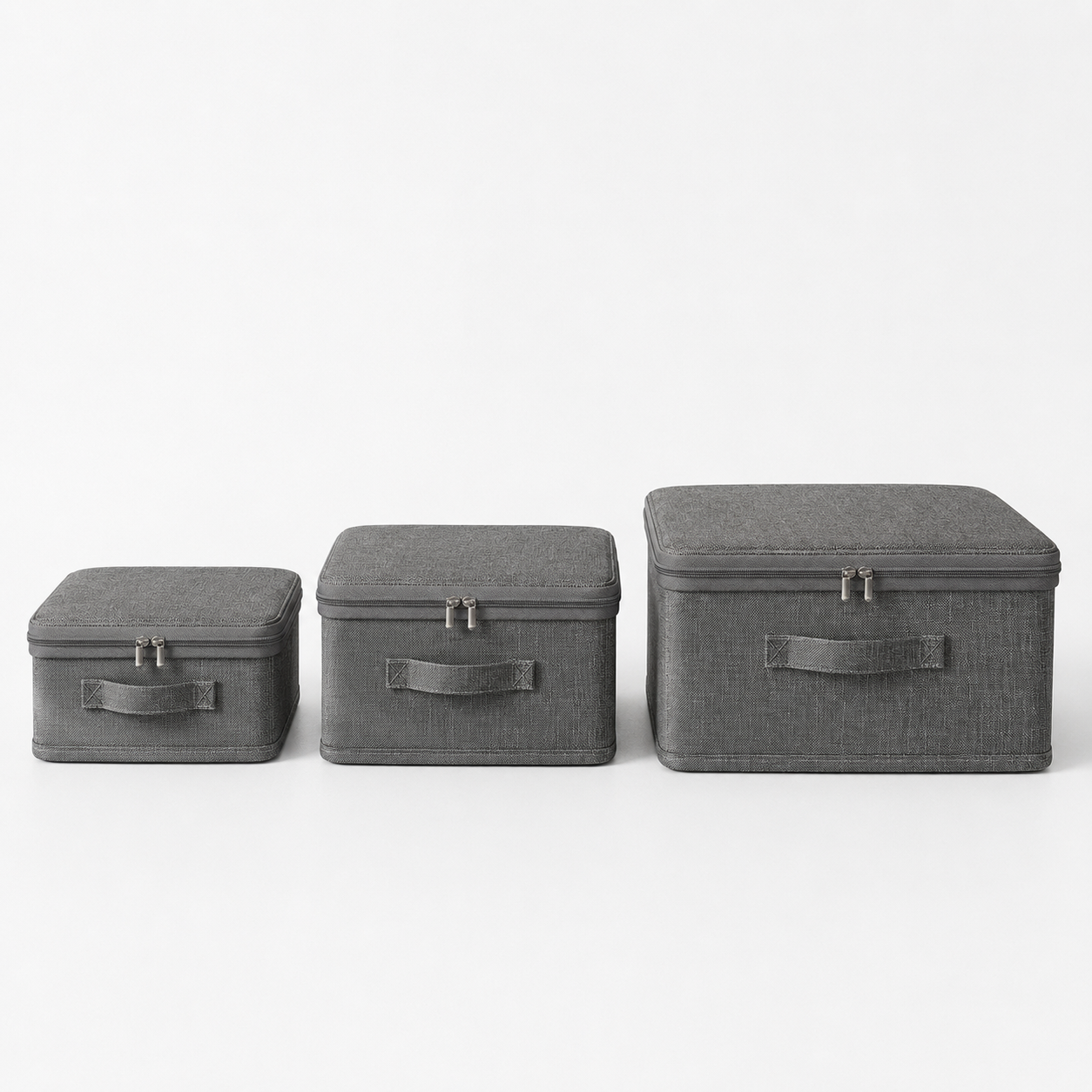 Foldable Fabric Storage Bin, Stackable Closet Organizer Box
